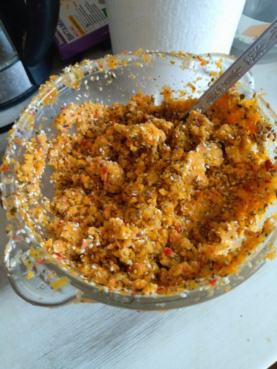 масса для овощных котлет