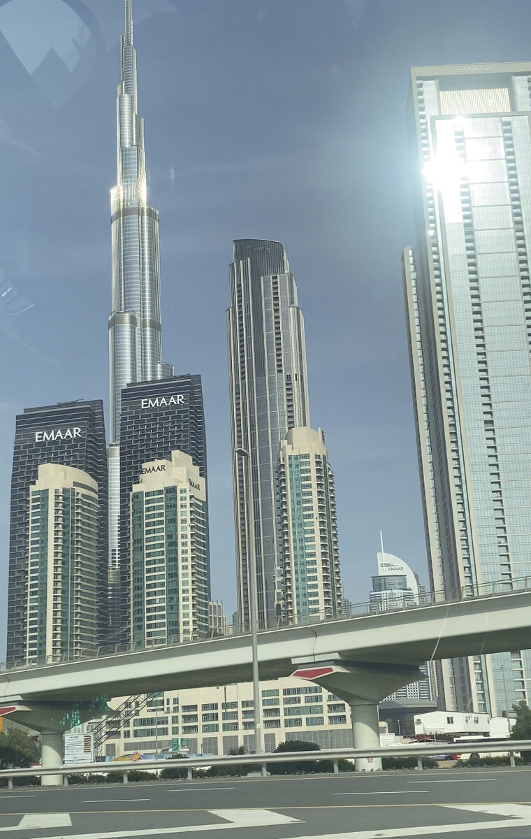 Дубай в 2024 году.Бурж-Халифа