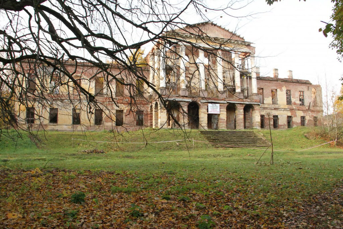 Дворец в Ропше, куда доставили Петра III. Из открытых источников.