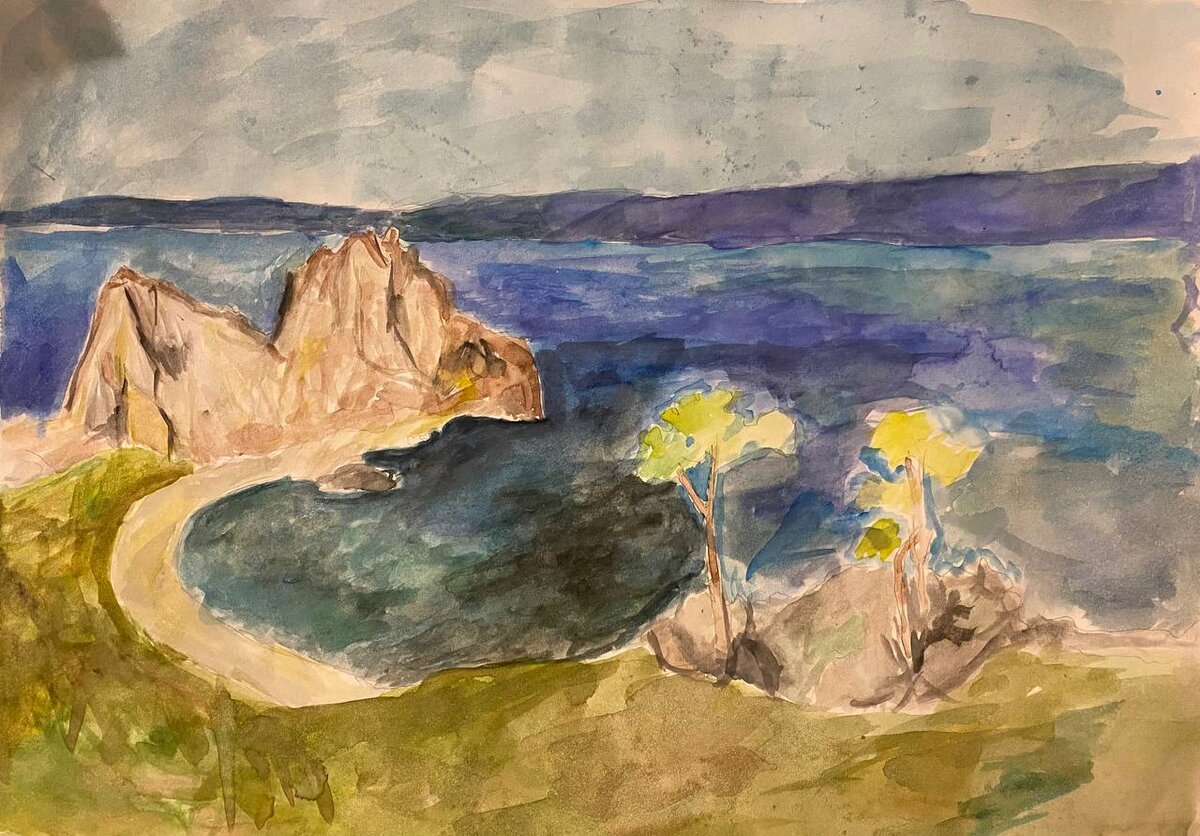 Байкал, скала Шаманка