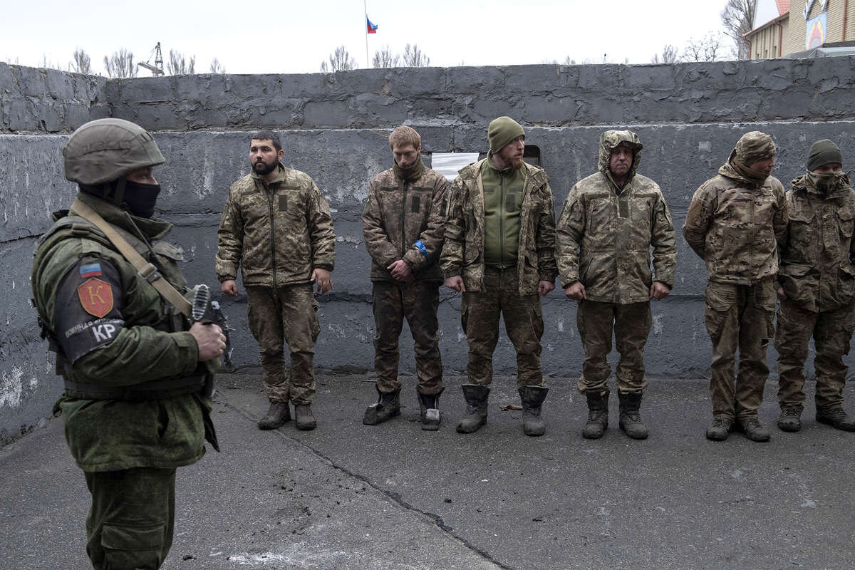 Новости украины русские солдаты