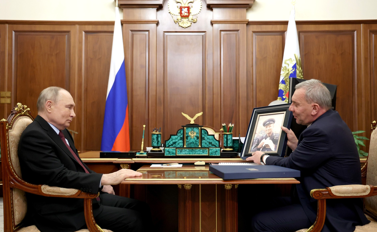 Встреча Владимира Путина с Юрием Борисовым 11 марта 2024 года  📷
