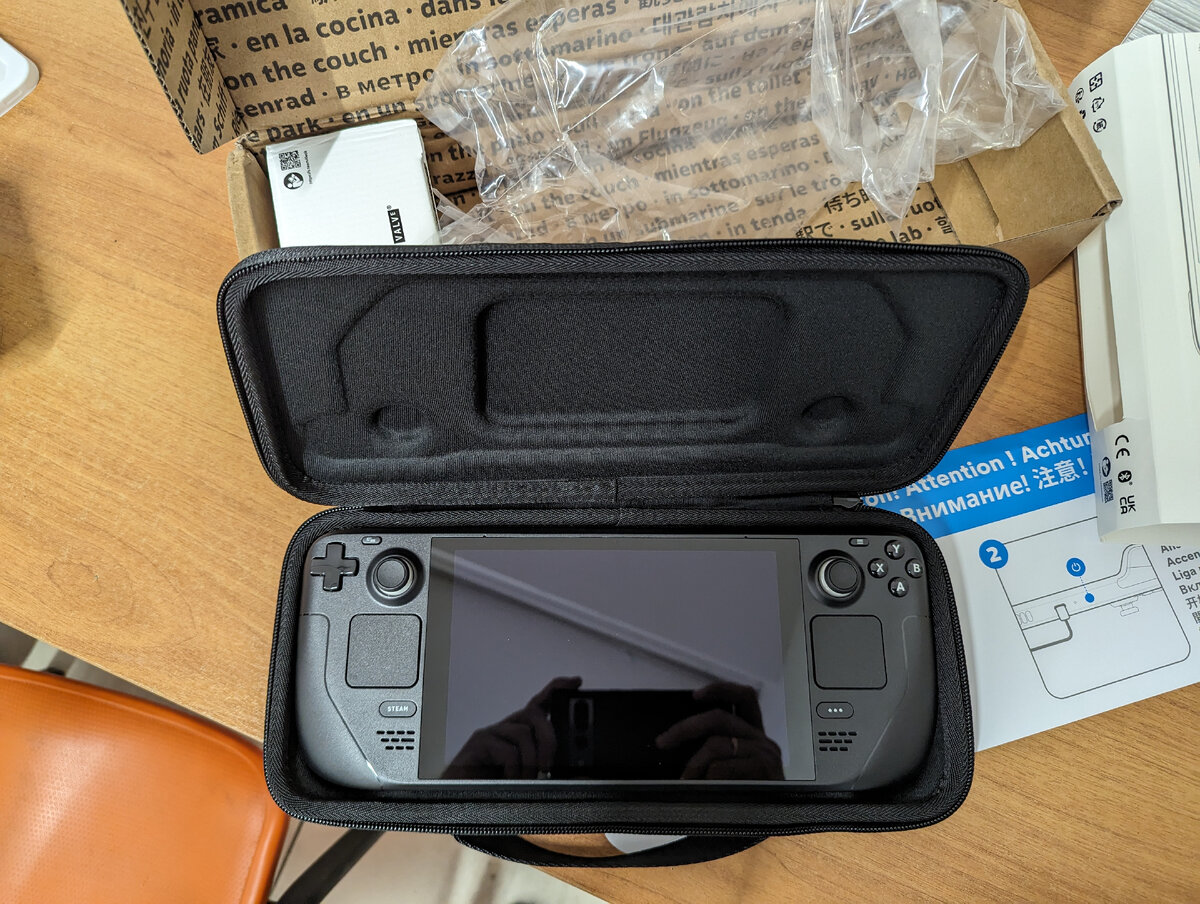 Распаковка и первые фото 