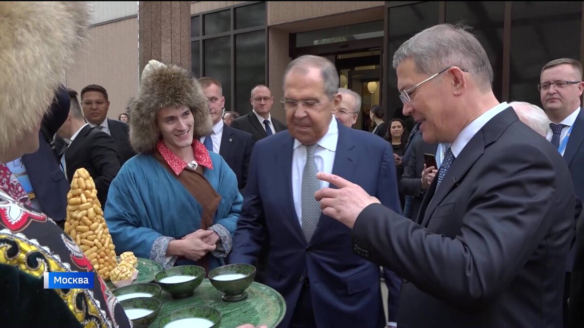    Сергей Лавров и Радий Хабиров представили экономические возможности Башкирии дипломатам из 80 стран