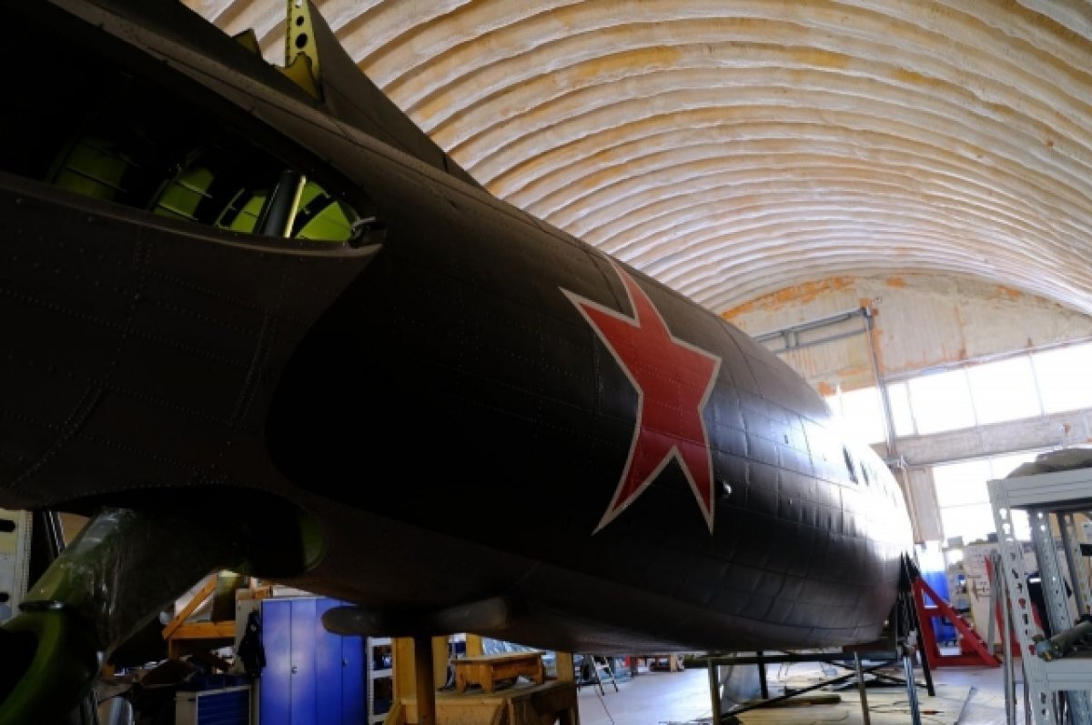    Исторический самолёт планируют реконструировать до конца 2024 года.