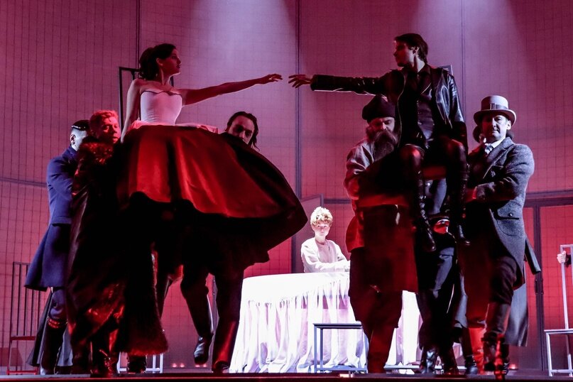 Создать карусель«Дубровский», пресс-показ 19.03.2024 в «Сатириконе», фото Ирины Мишиной