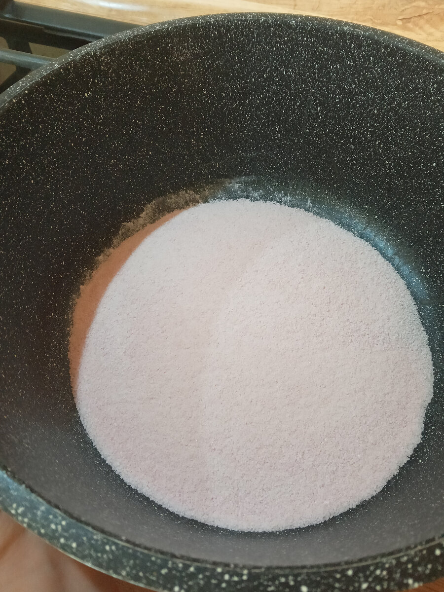 Высыпаем желе