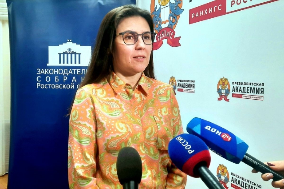    Депутат ЗС РО Светлана Мананкина.