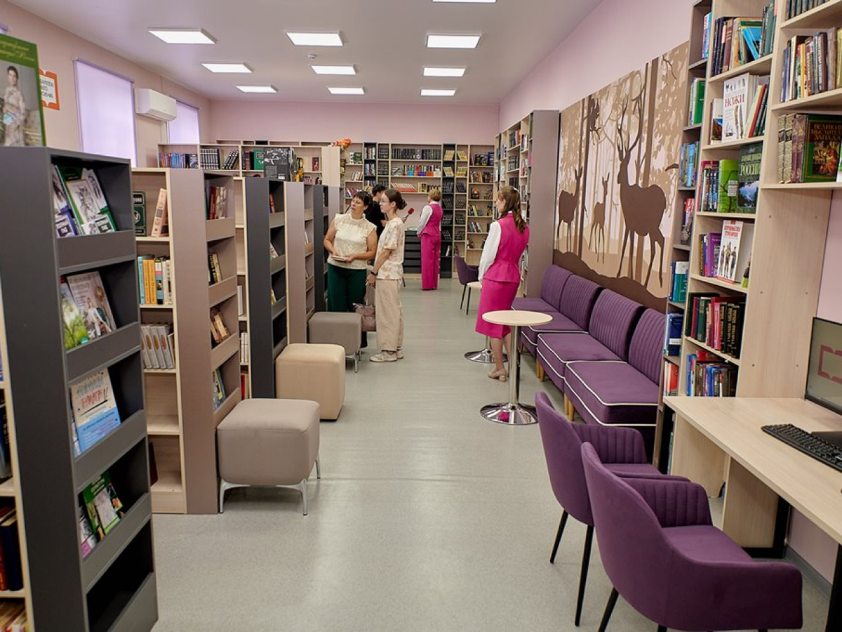 Залы модельной библиотеки