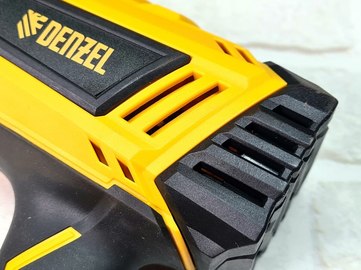 В этом обзоре познакомимся с техническим феном Denzel HGH-2000. Технические фены в народе еще называют «строительными».-10