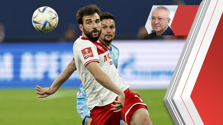    Георгий Джикия и Артур в матче «Зенит» — «Спартак». Global Look Press