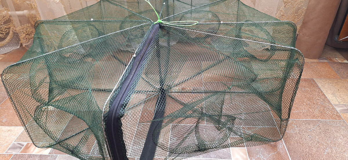 раколовка или ловушка на 8 входов