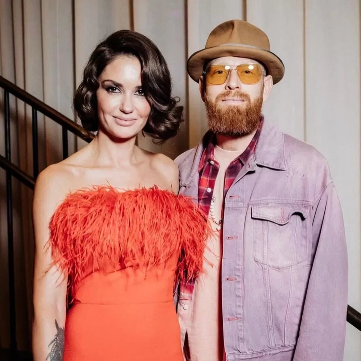 Агата Муцениеце и Владимир Перельман / Фото: соц.сети