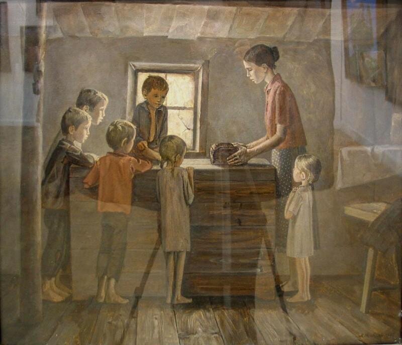 "Хлеб" художник Жабский Алексей Александрович, источник: sad1elsk.schools.by