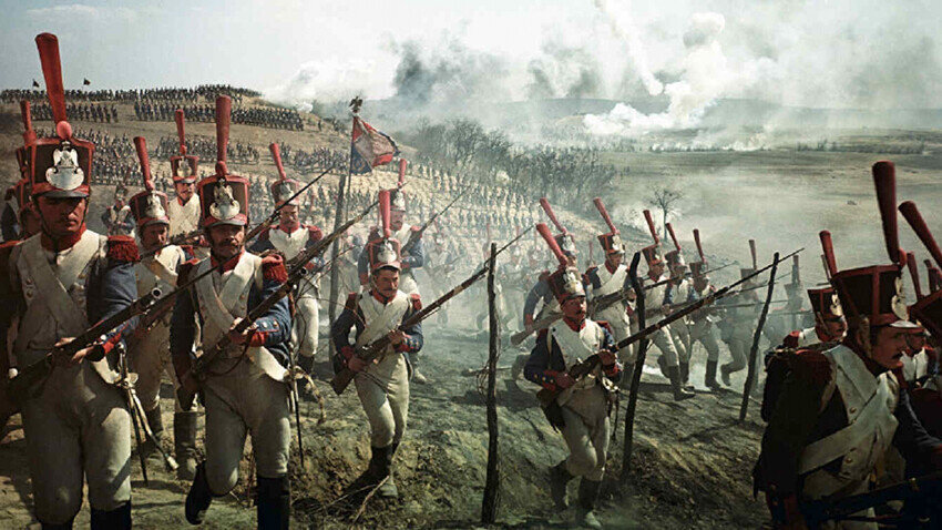 «Война и мир» (1965-1967 гг.). / Сергей Бондарчук/Мосфильм, 1966 г.