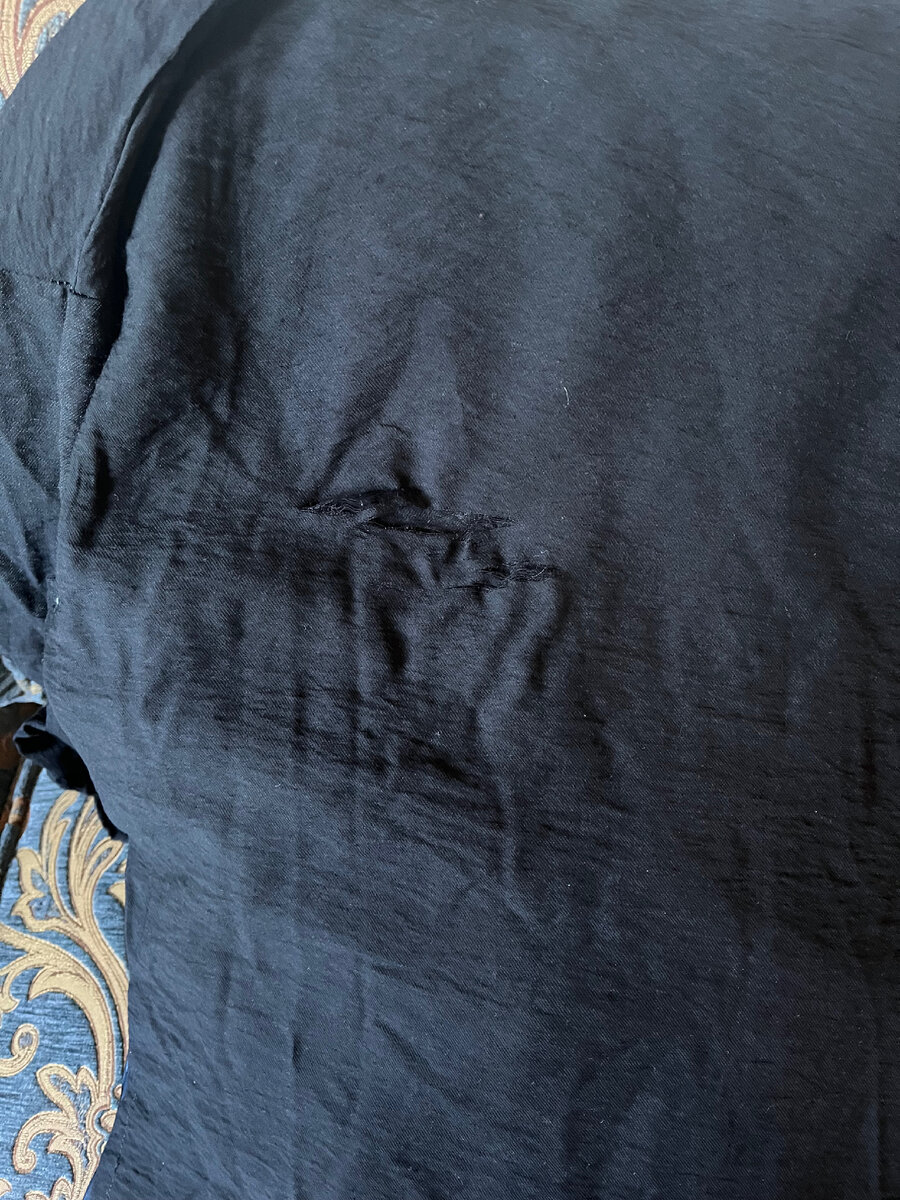 Вот такая дыра. Фото автора.