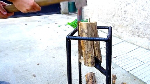 Самодельный дровокол. Механический колун своими руками (Wood splitter )