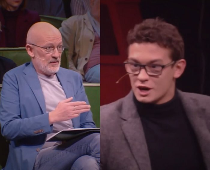 Коллаж: кадры из ток-шоу «Закрытый показ»/1tv.ru