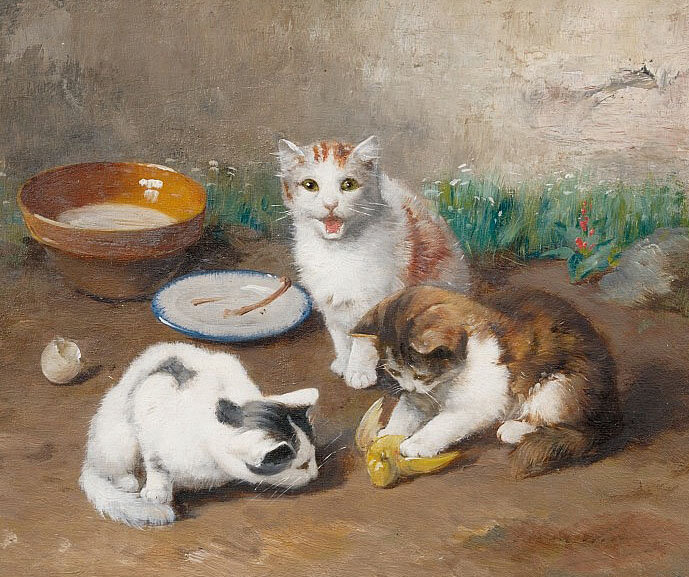 Художник Альфред-Артур Брюнель де Нёвиль