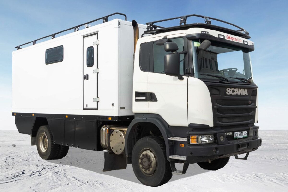 Автодом для работы SCANIA S4X4AX | Автодома | ВолгаТрейд | Дзен