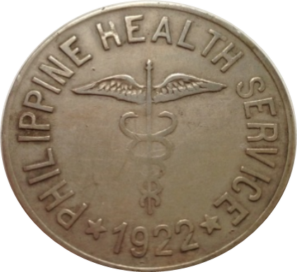 Филиппины, остров Кулион. 1 песо, 1922 год. Curved Wings.