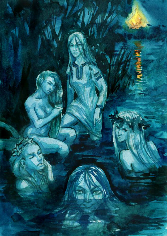 Славянская нечисть. Ночь на ивана купала русалки. Ивана купала нечистая сила. Ивана купала нечистая сила. Шабаш ведьм ивана купала.