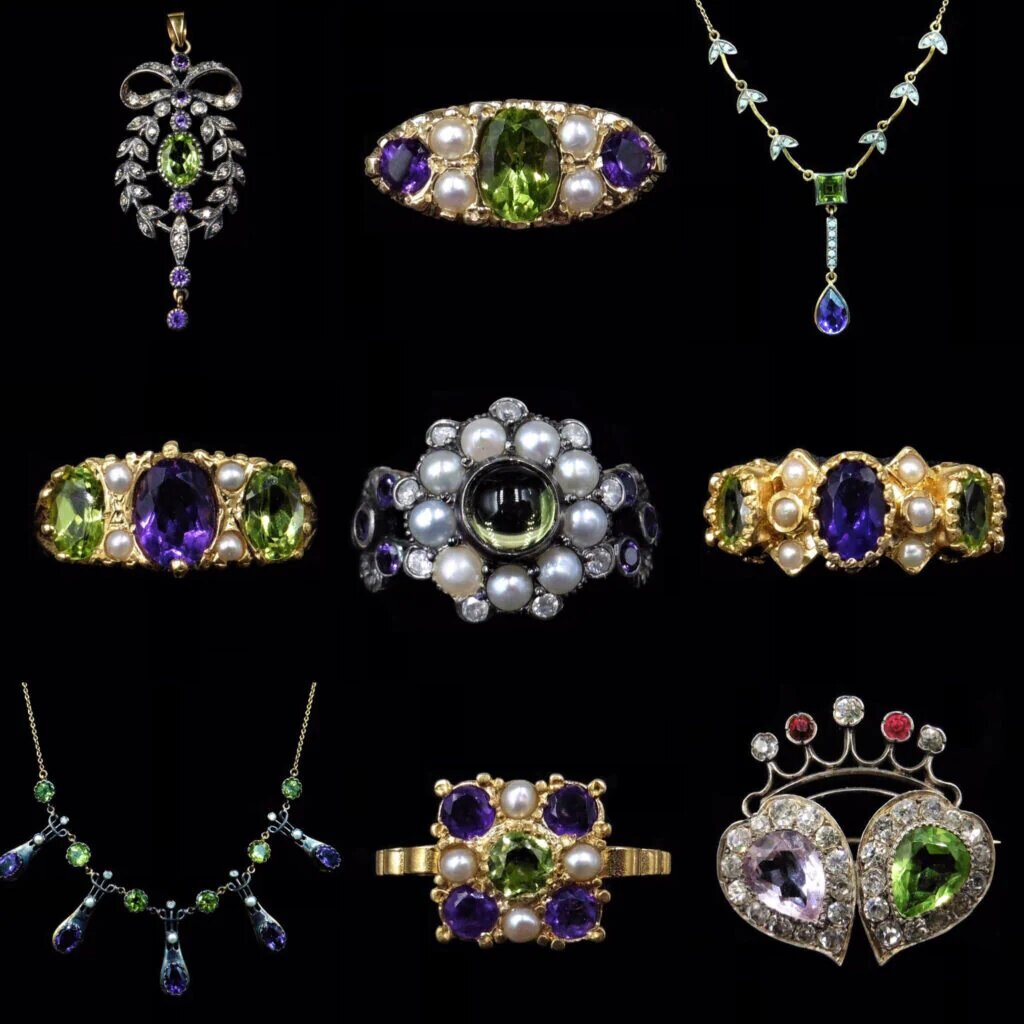 Суфражистские украшения в стиле модерн