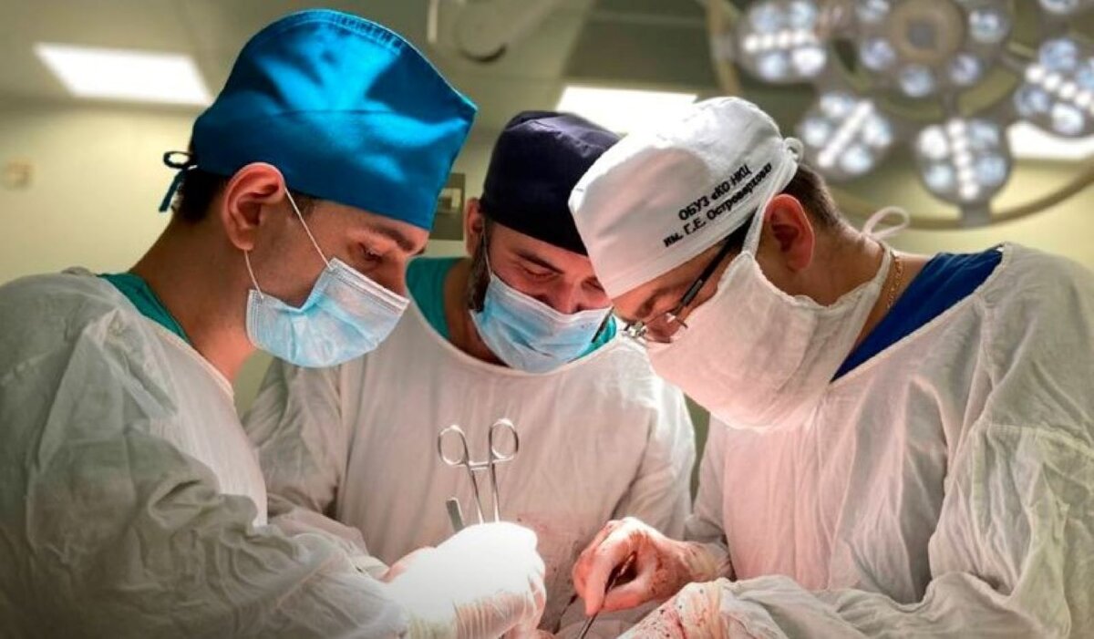    В Курске провели сложнейшую операцию по реконструкции пищевода из тонкой кишки пациента