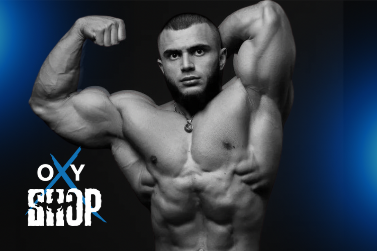 Чемпион мира, чемпион России, IFBB PRO, атлет команды OxySHOP Пахлавон Вахобов (instagram* @vahobovpahlavon)