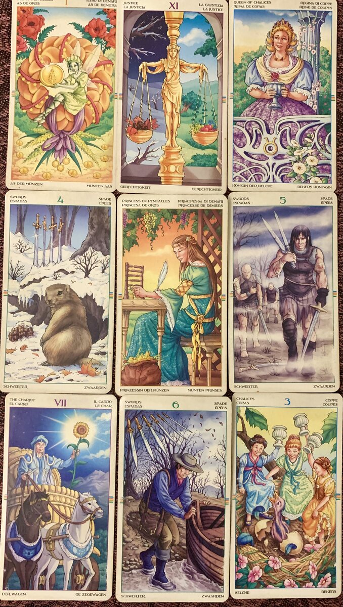 Таро Колесо Года