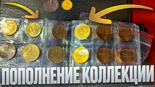 ПОПОЛНЕНИЕ КОЛЛЕКЦИИ монет СССР и России! Ходячка