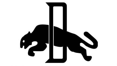 Бренд также использовал версию этого значка в перевернутом цвете, разместив белое животное с буквой на черном шестиугольном фоне.