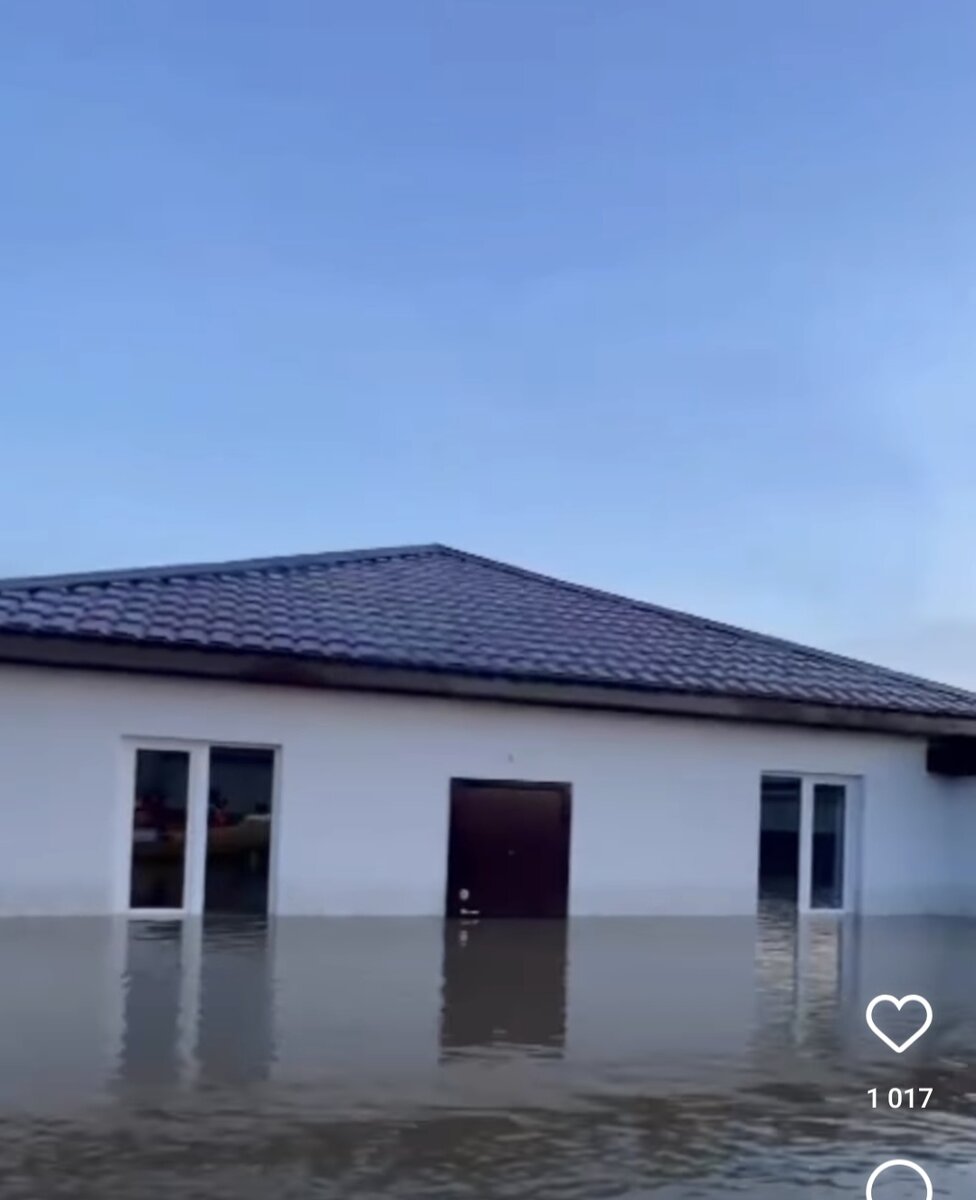 Фото дома пострадавших от паводка.