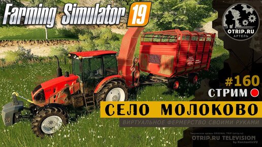 Farming Simulator 19 ● Карта Село Молоково / стрим 160