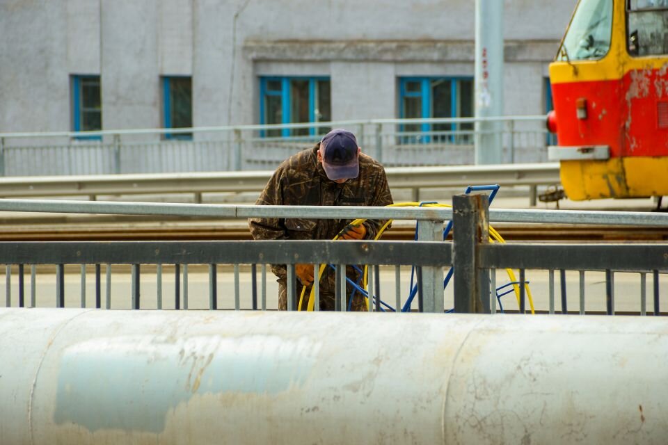    Путепровод на Новом рынке в Барнауле . Источник: Виталий Барабаш/"Толк"