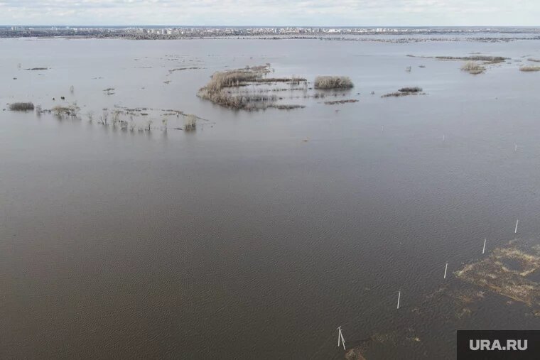В Курганской области эвакуировали более 13 тысяч человек из-за наводнения Фото: Владимир Жабриков © URA.RU