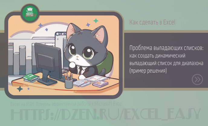Проблема выпадающих списков: как создать динамический выпадающий список для диапазона