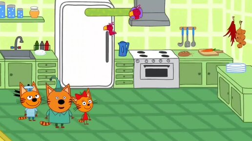 Мультфильм Игра для малышей Три Кота 🎈 🐱 🎈 🐱 🎈 🐱 🎈