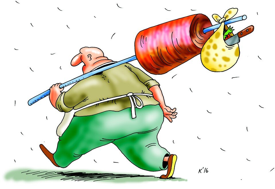    Журналист устроила в кафе быстрого питания и своими глазами увидела, как и из чего готовят шаурму. Екатерина МАРТИНОВИЧ