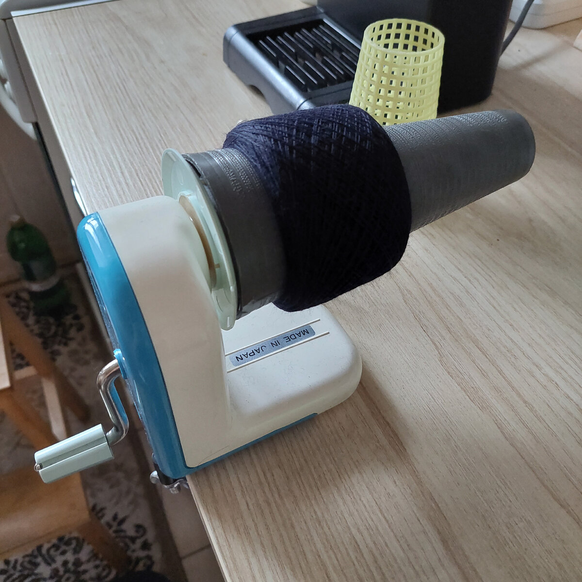 Мотаю на конуса.