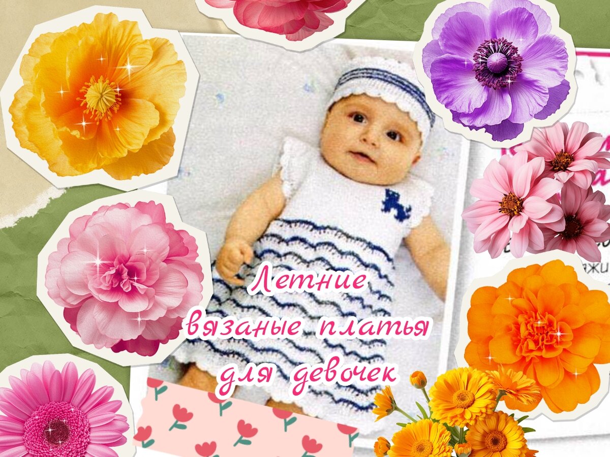 Летнее платье для девочки. Фото из свободного доступа.