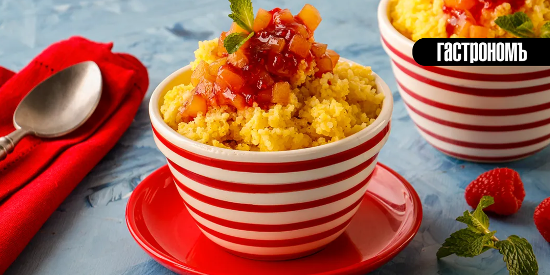 Рассыпчатая пшенная каша на воде