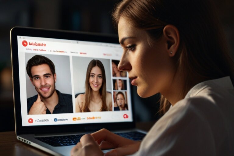 Изображение сгенерировано ИИ Первое сообщение на сайте знакомств