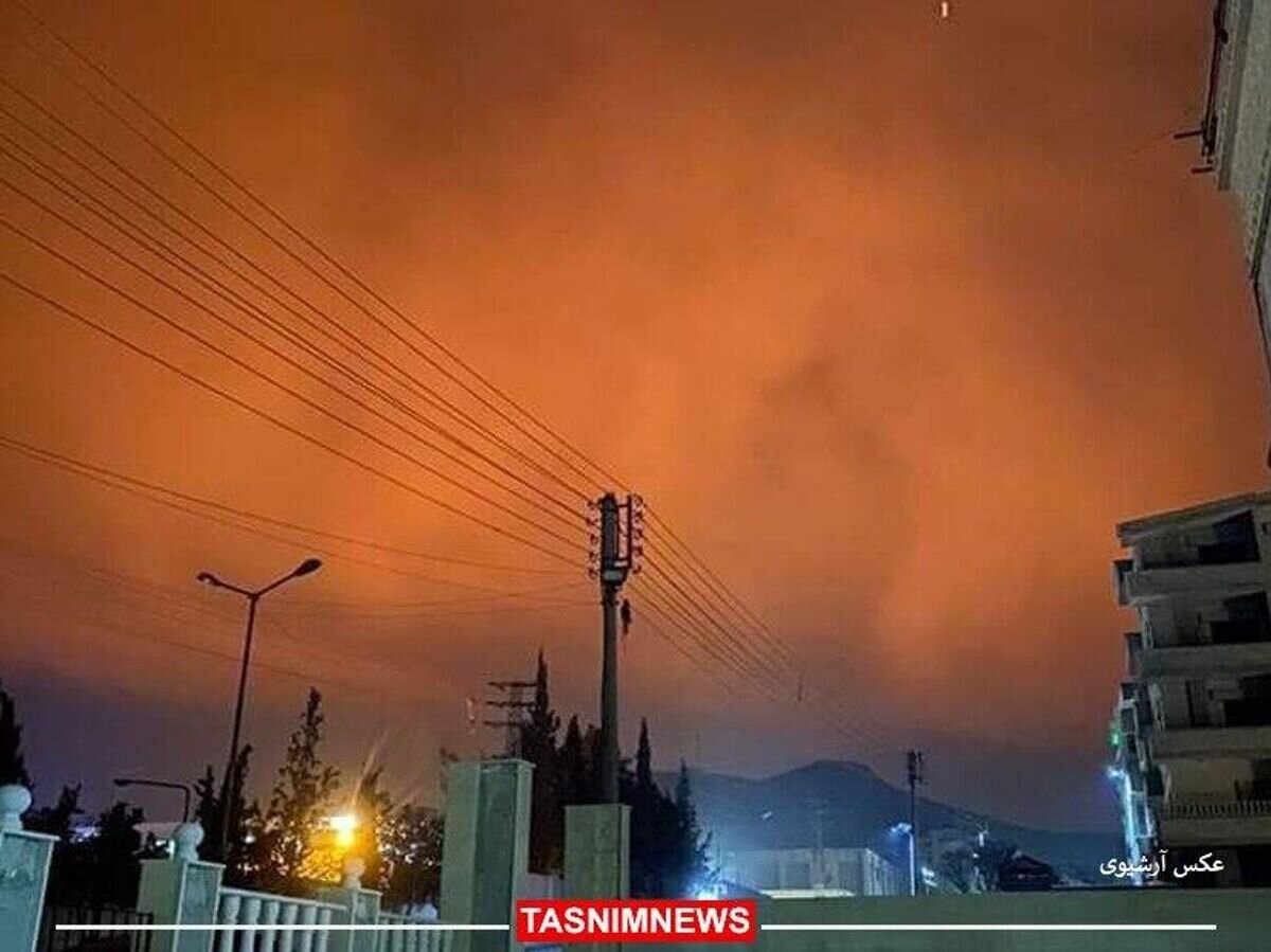    Последствия ночного удара Израиля по объектам в Иране. 19 апреля 2024