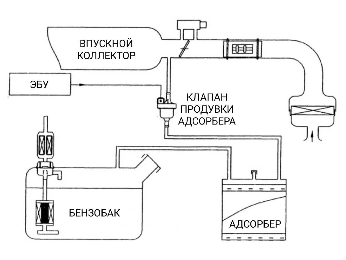Адсорбер и абсорбер | #CARTIME | Записки автоэлектрика | Дзен