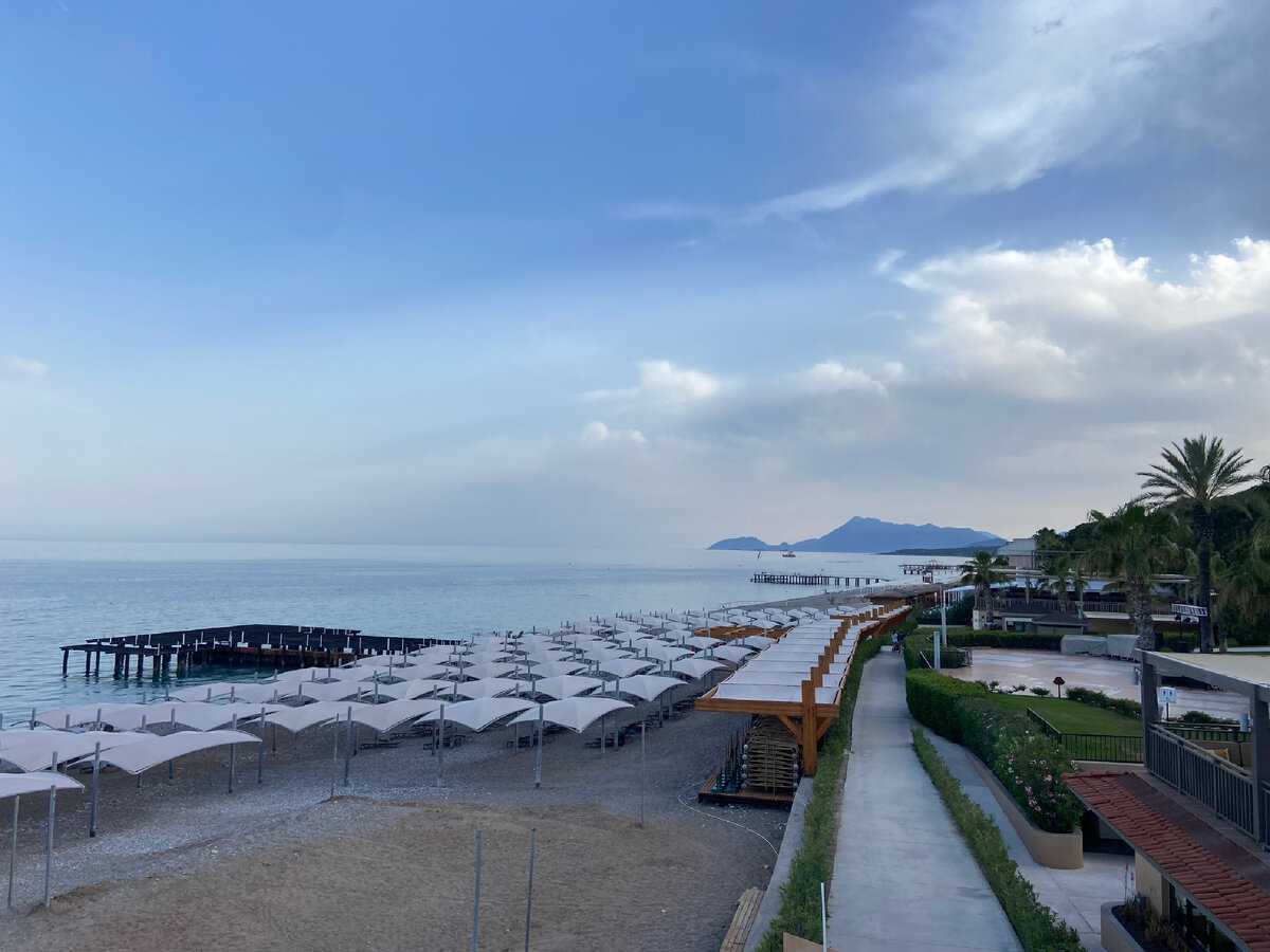 Море в Кемере как всегда прозрачное.