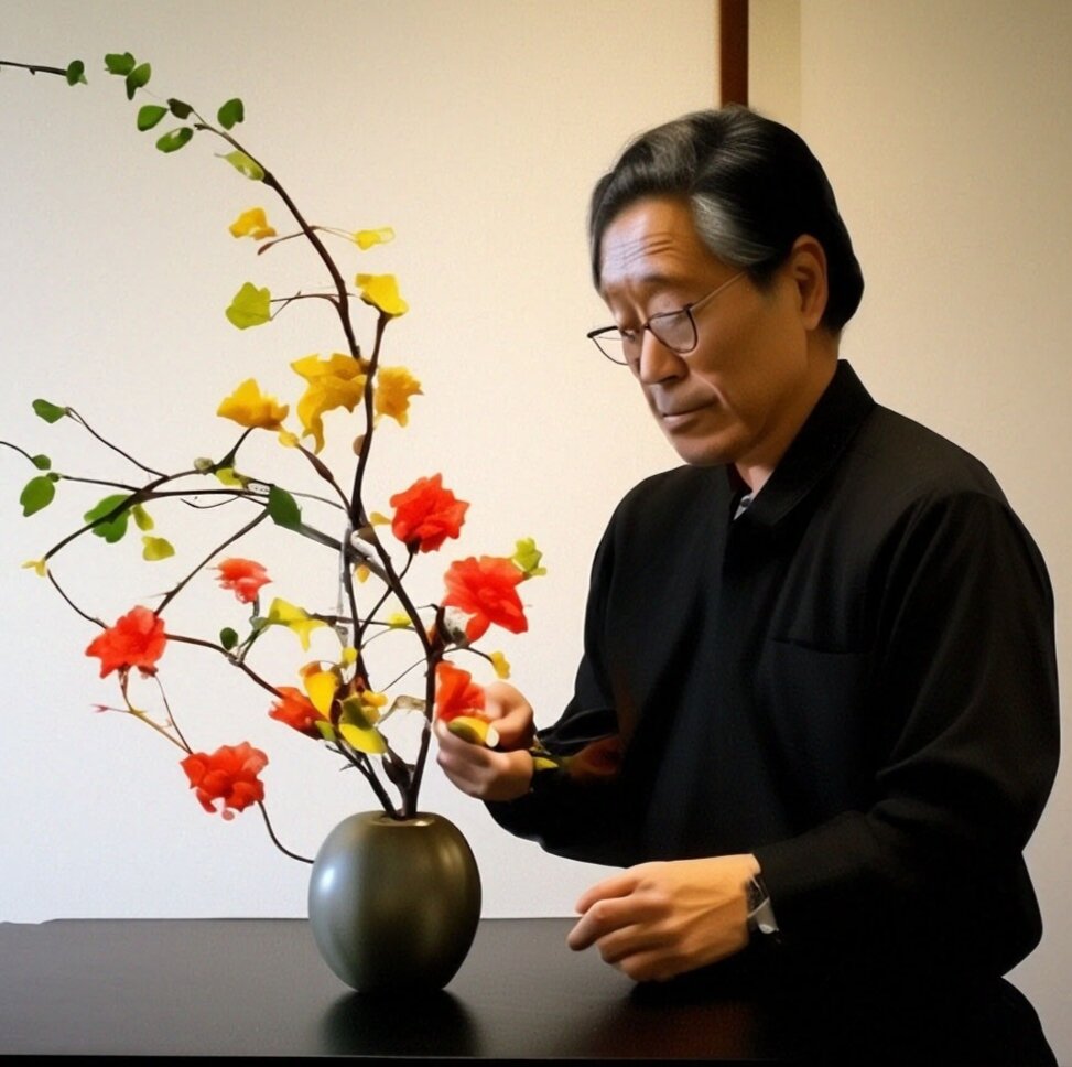  Икебана — это японское искусство составления цветочных композиций. Оно зародилось в XV веке и до сих пор остаётся важной частью японской культуры.-2