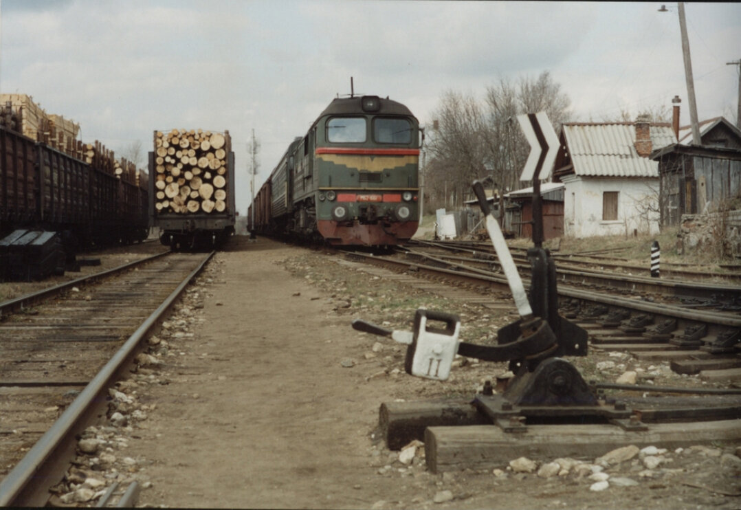 Из фондов Музея железных дорог России. Стрелочный перевод.