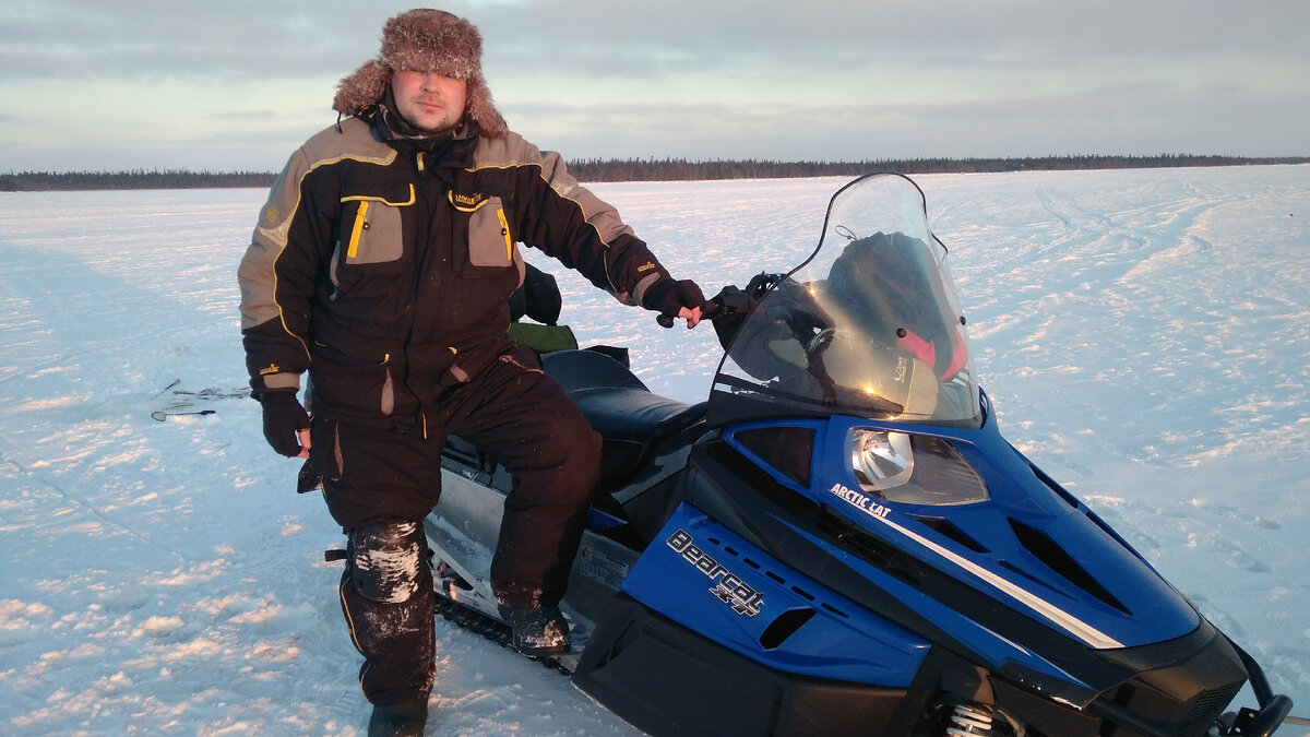 Мой первый снегоход Arctic Cat.