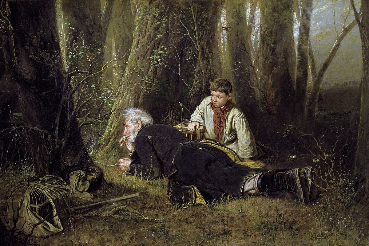 «Птицелов», 1870.